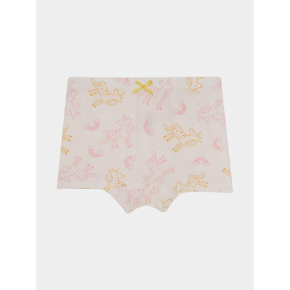 Styli Pack of 3 - Unicorn Print Assorted Briefs-girls-clothing-innerwear-image-5