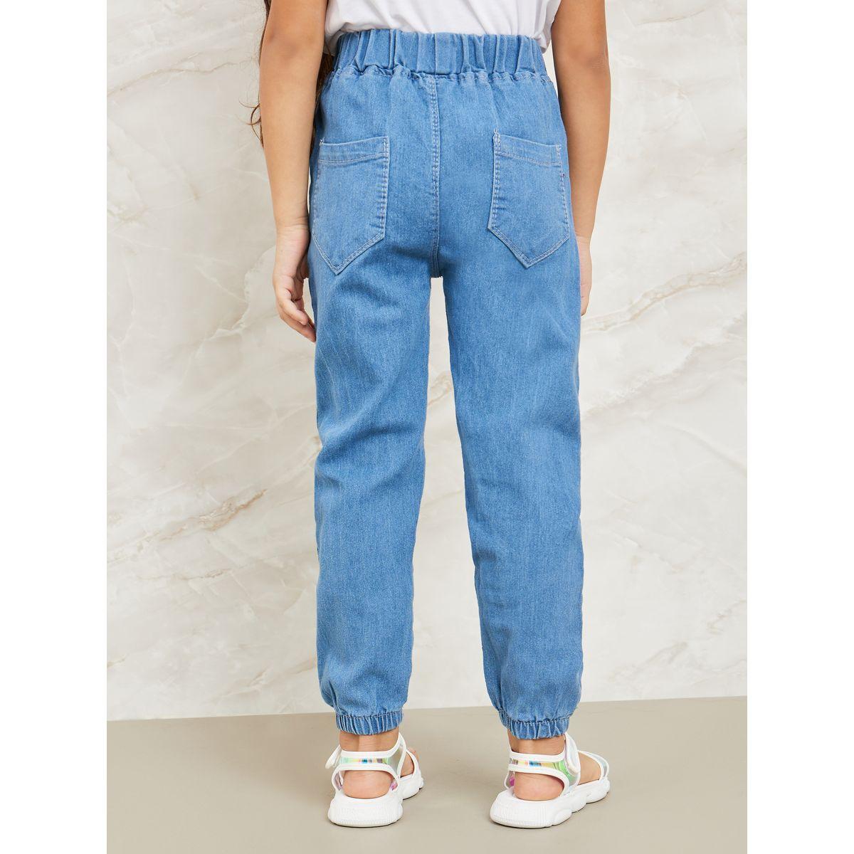 جينز جوغر مزين بجيوب-girls-clothing-bottoms-jeansandjeggings-image-4