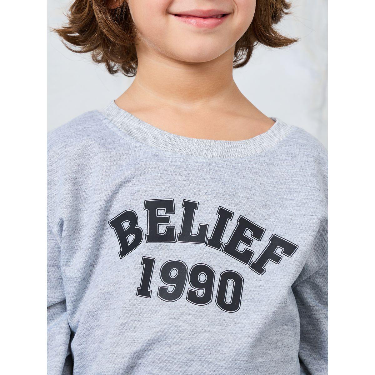 Styli Slogan Print Round Neck Sweatshirt-boys-clothing-winterwear-sweatshirts-image-3