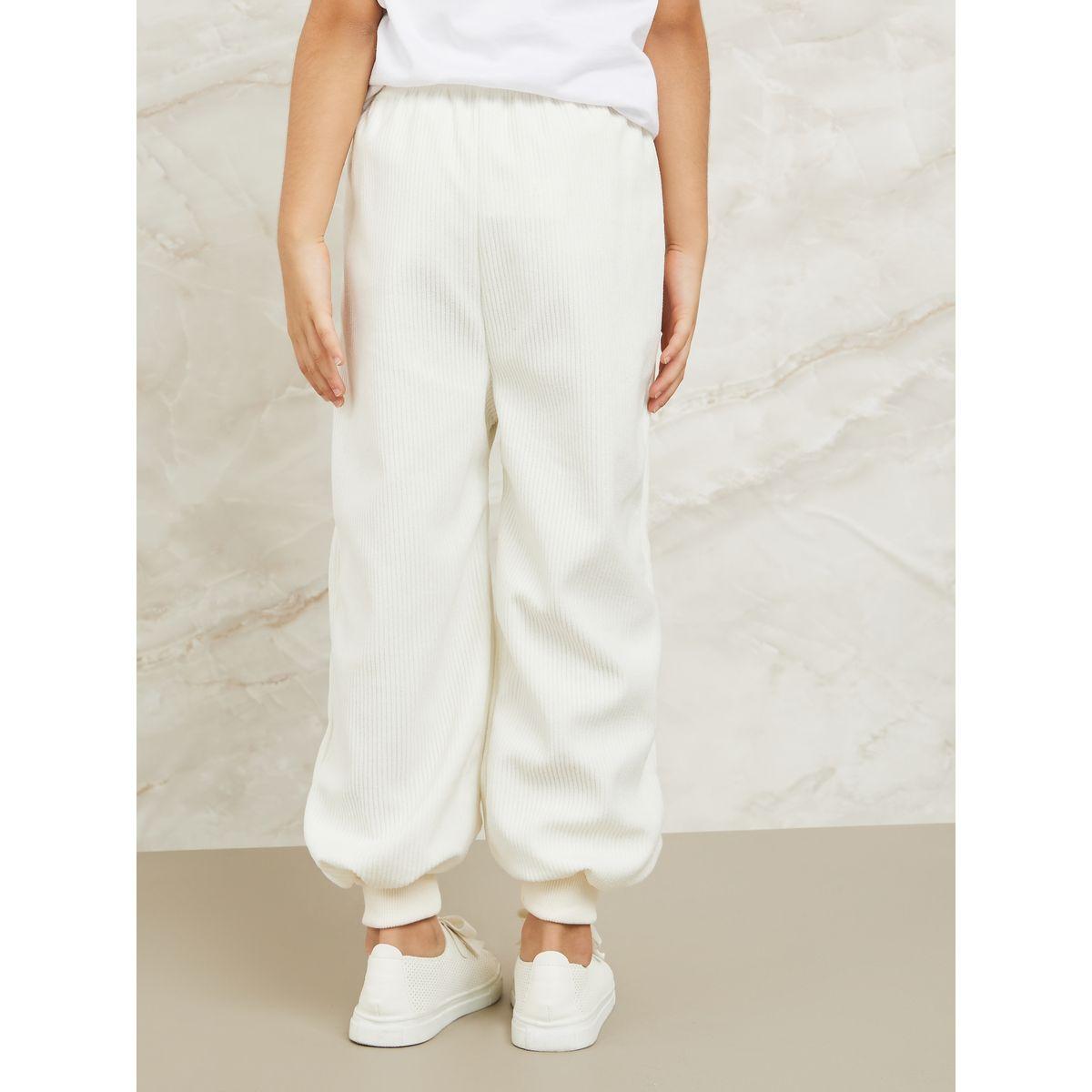 جوغر كوردروي مزين بشارة-girls-clothing-bottoms-joggersandtrackpants-image-4