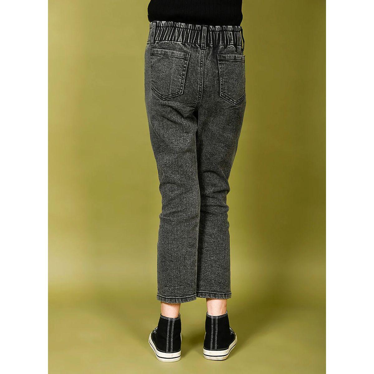 LilPicks X Styli Paper Bag Waist Slim Fit Jeans-girls-clothing-bottoms-jeansandjeggings-image-3