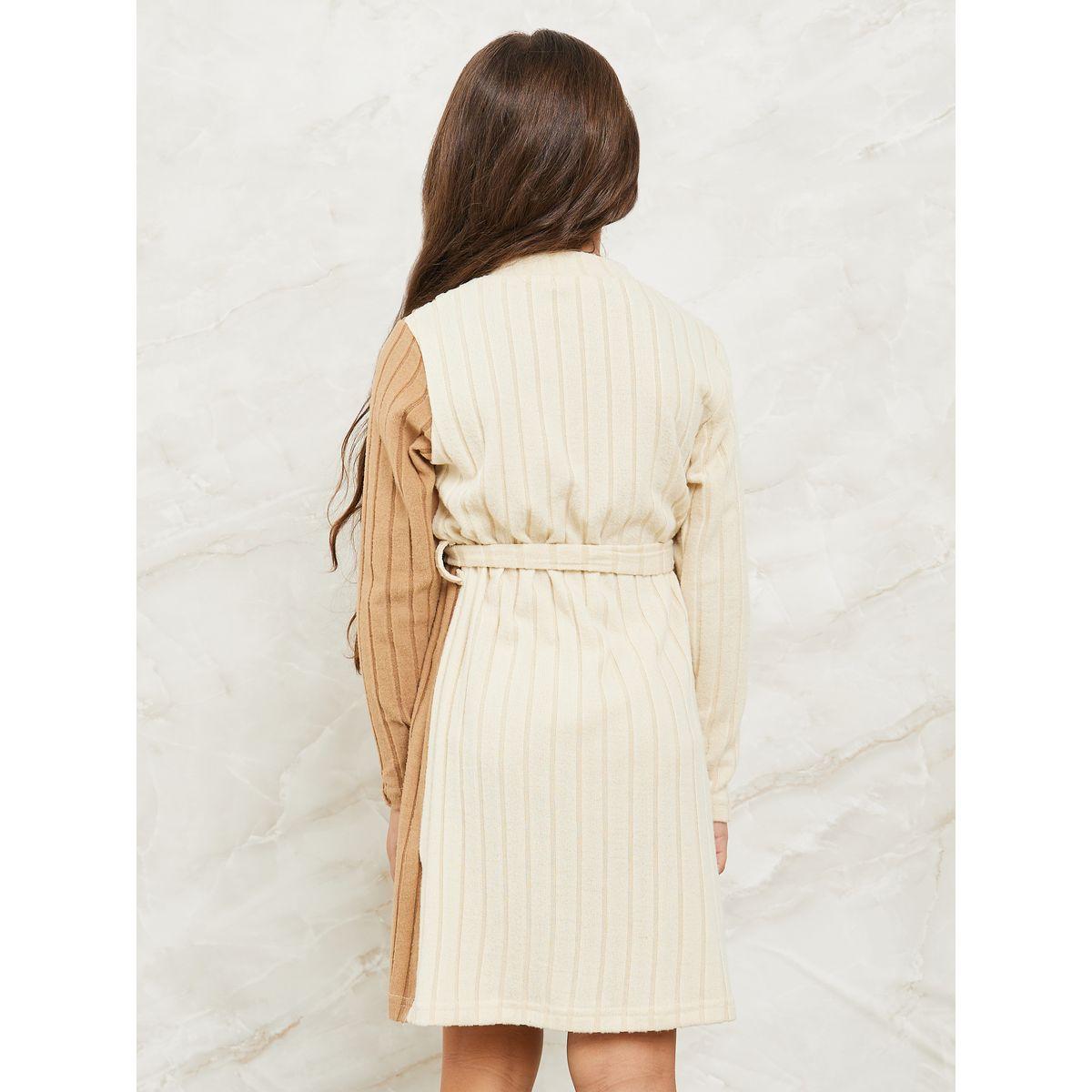 فستان بنمط كتل الالوان مع رباط-girls-clothing-dressesandjumpsuits-image-4