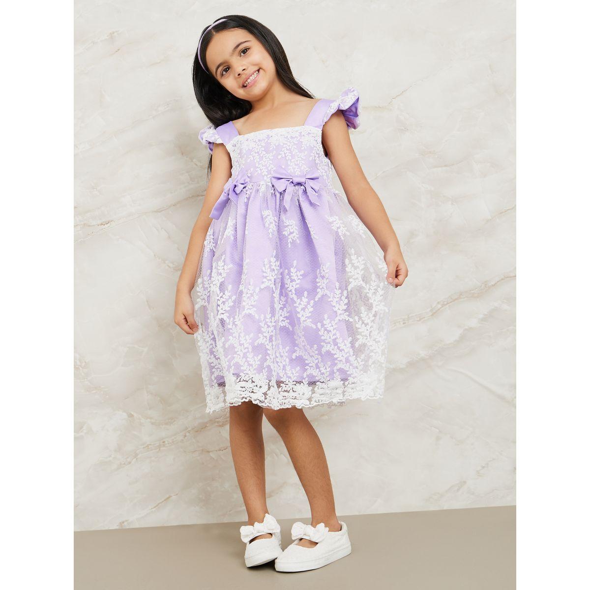 فستان بحمالات وتفاصيل دانتيل-girls-clothing-dressesandjumpsuits-image-1