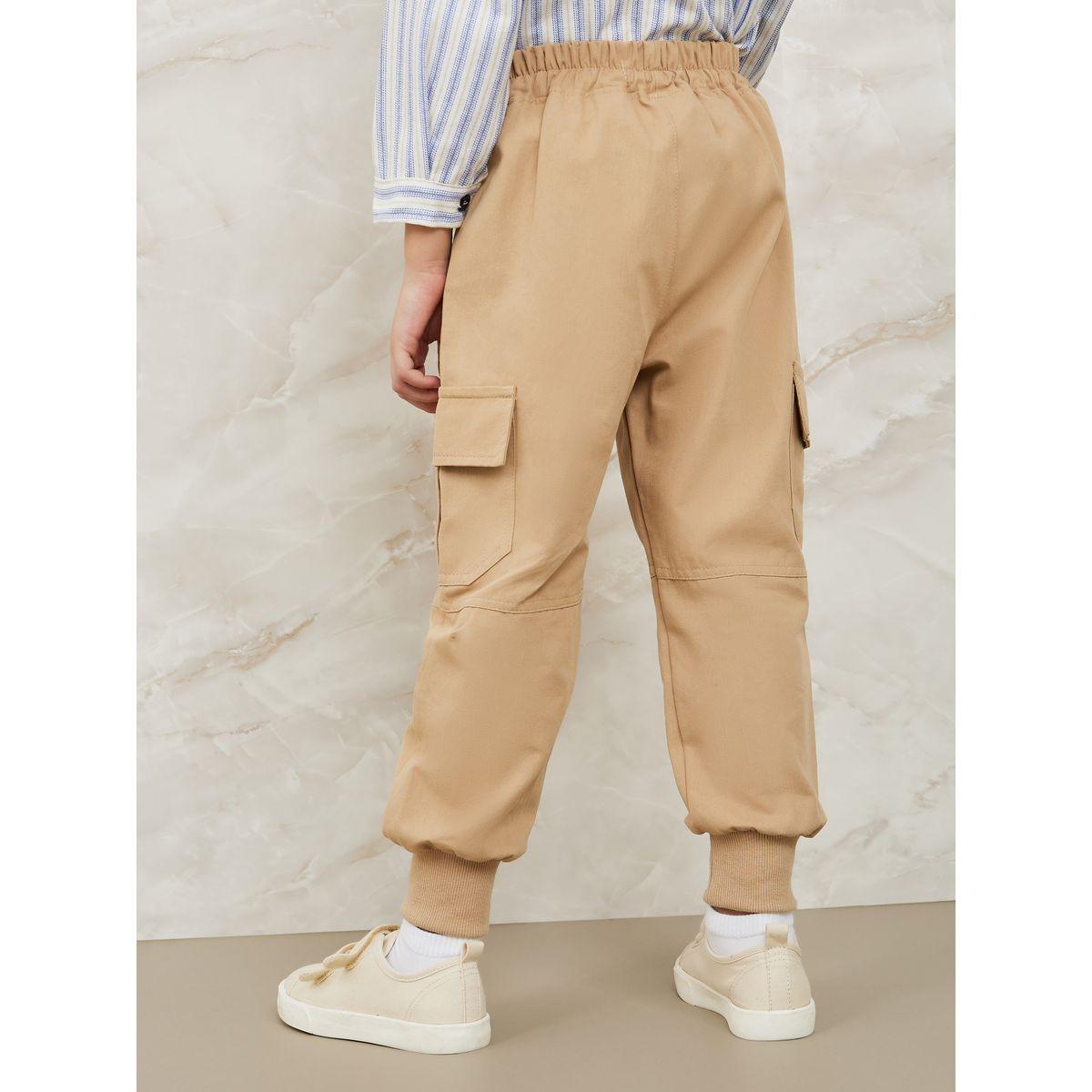 بنطال كارجو بحواف مكبلة وجيوب-boys-clothing-bottoms-trousers-image-4