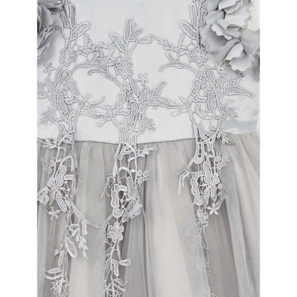 Styli Lace Applique Mesh Insert Dress-girls-clothing-dressesandjumpsuits-image-7