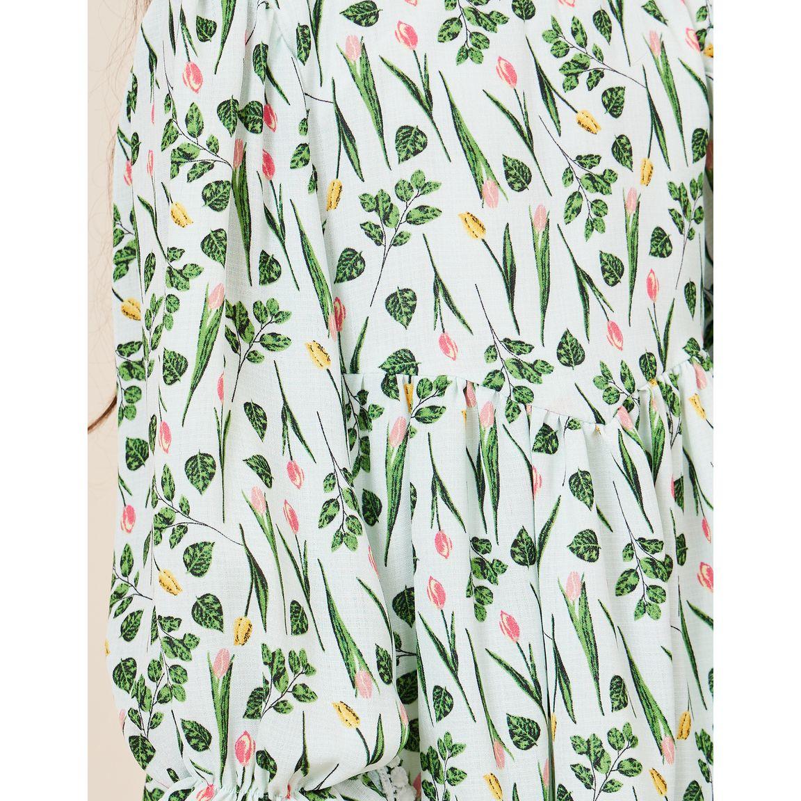 فستان تونيك مطبع بزهور مع كرات بوم بوم-girls-clothing-dressesandjumpsuits-image-3