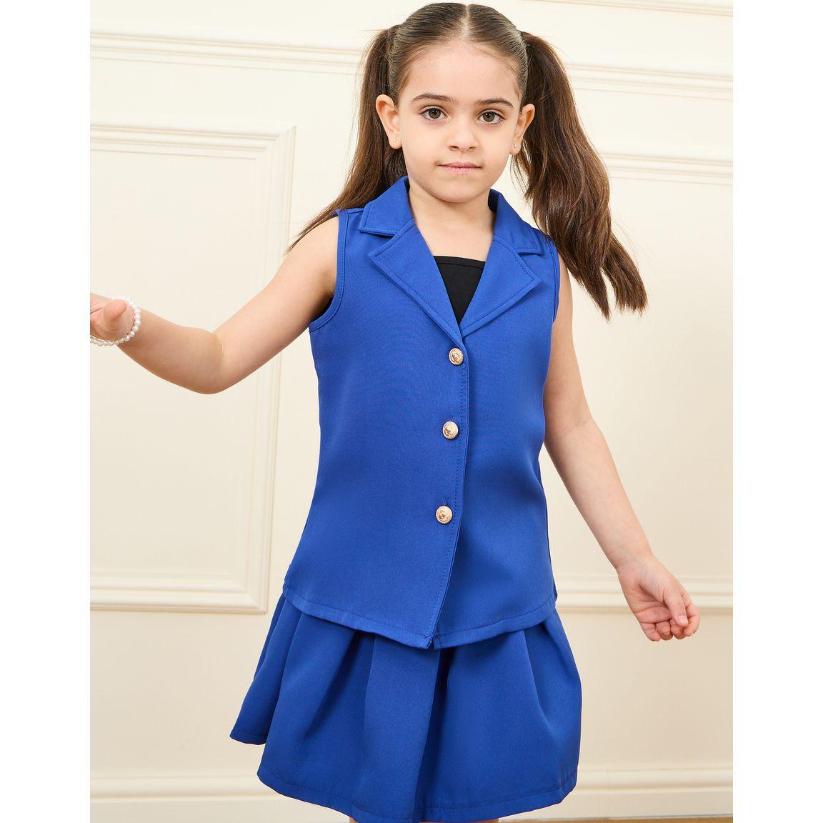 مجموعة من ( تنورة + بلوزة )-girls-clothing-setsandcoords-image-3