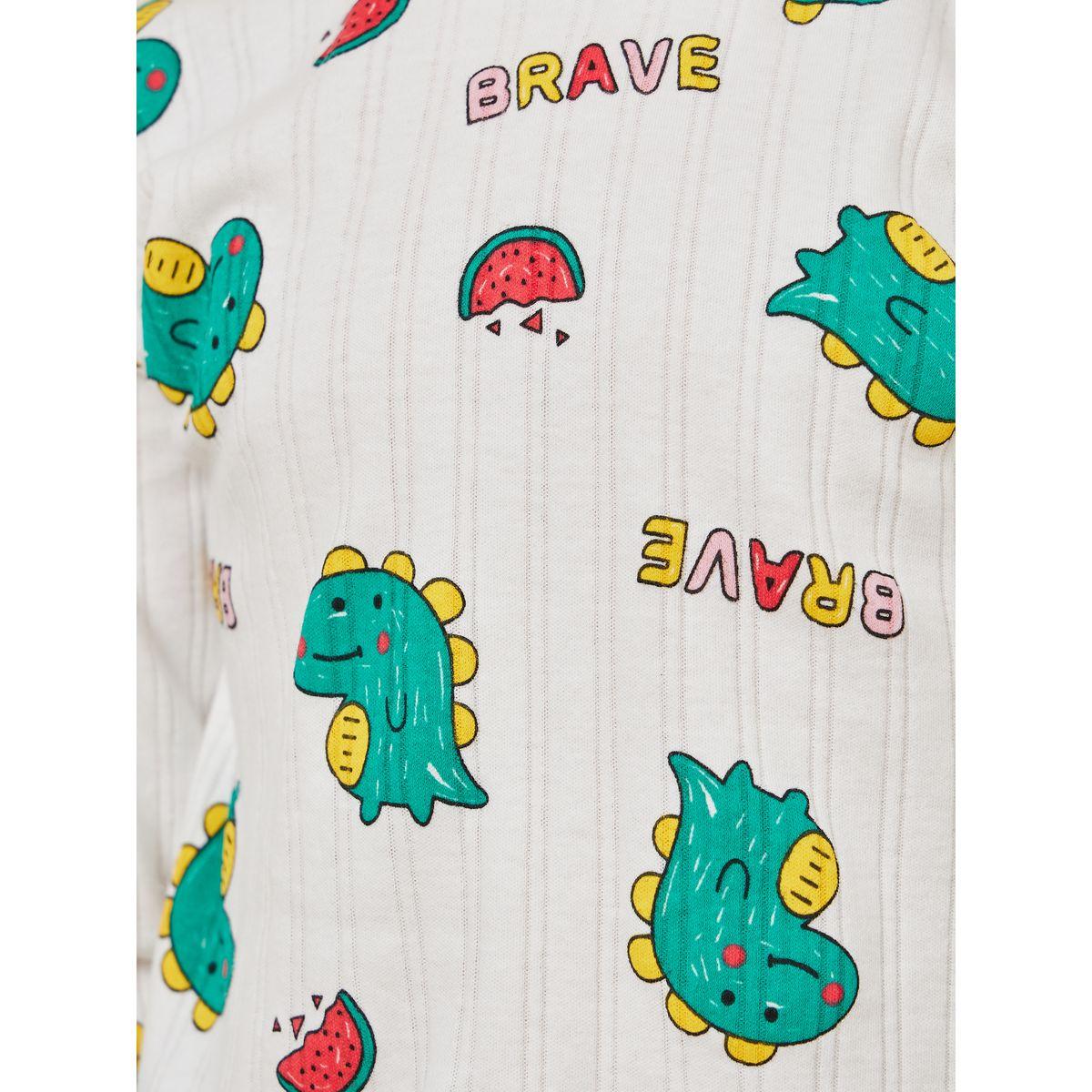 طقم بيجاما من ( بنطال + تيشيرت )-boys-clothing-nightwear-image-3