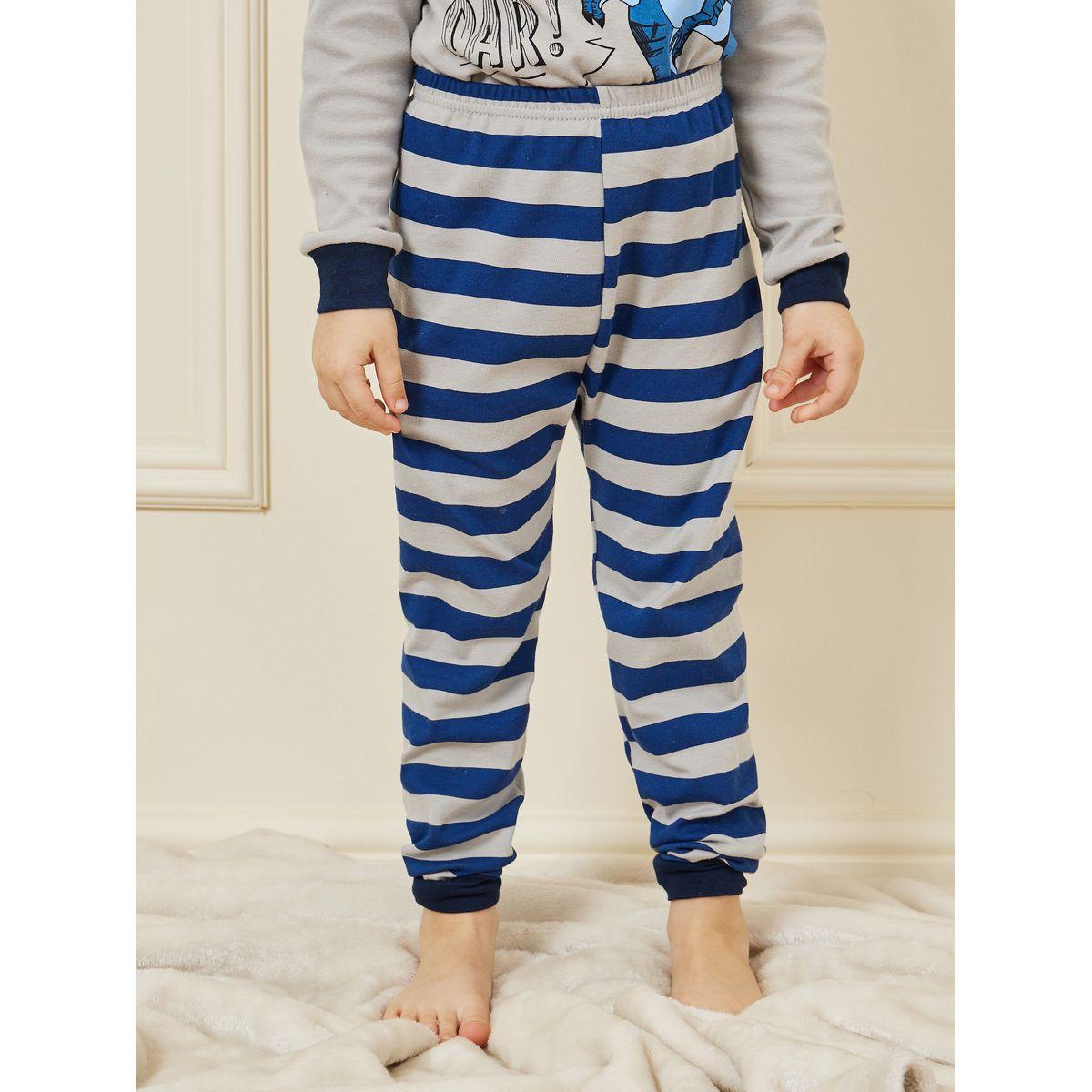 طقم بيجاما من ( بنطال + تيشيرت )-boys-clothing-nightwear-image-5