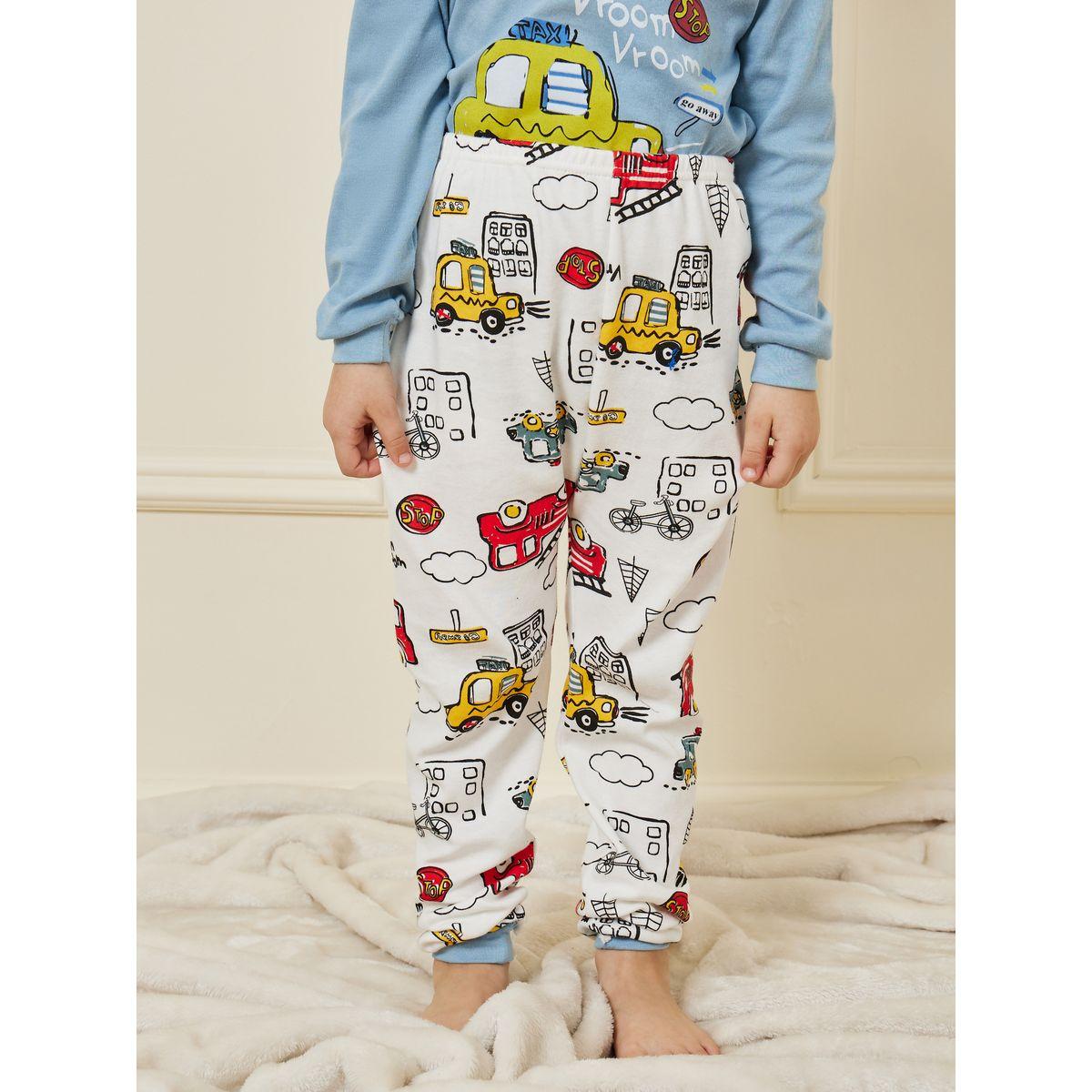 طقم بيجاما من ( تيشيرت + بنطال )-boys-clothing-nightwear-image-5