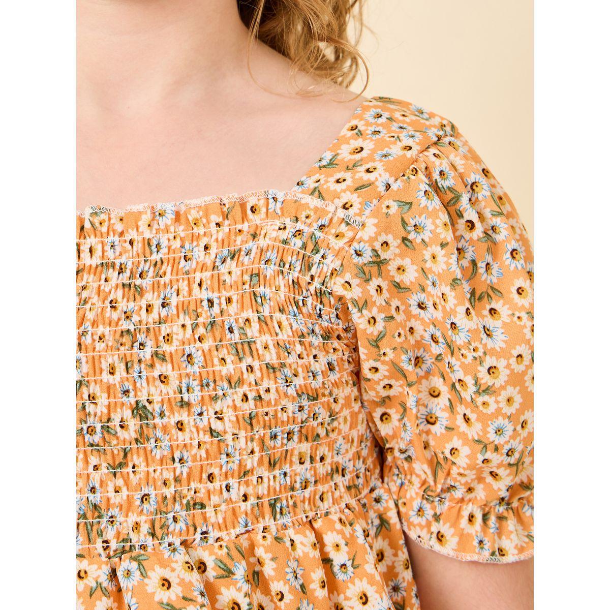 فستان مطبع بطبعة زهور-girls-clothing-dressesandjumpsuits-image-4