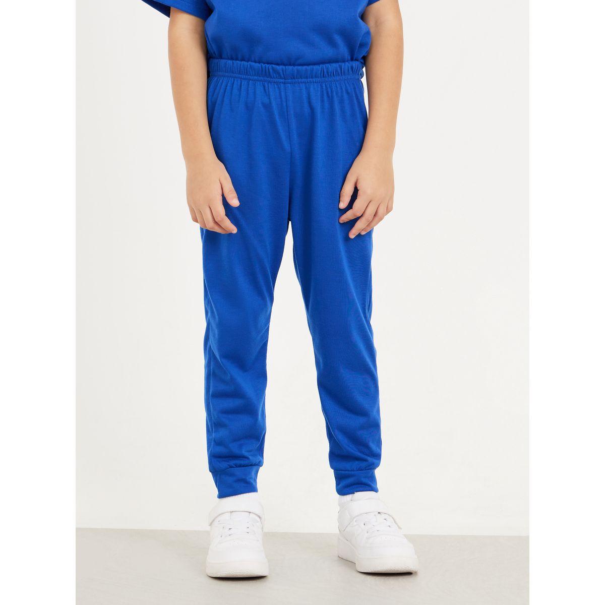Styli Printed Drop Shoulder T-shirt & Solid Jogger Set-boys-clothing-setsandcoords-image-5