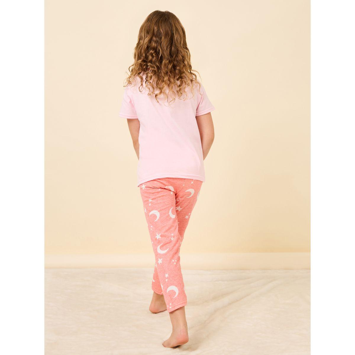 طقم بيجاما من ( بنطال + تيشيرت )-girls-clothing-nightwear-image-5