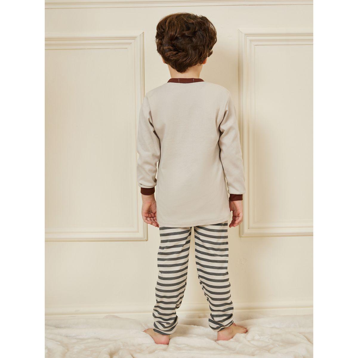 طقم بيجاما من ( تيشيرت + بنطال )-boys-clothing-nightwear-image-5