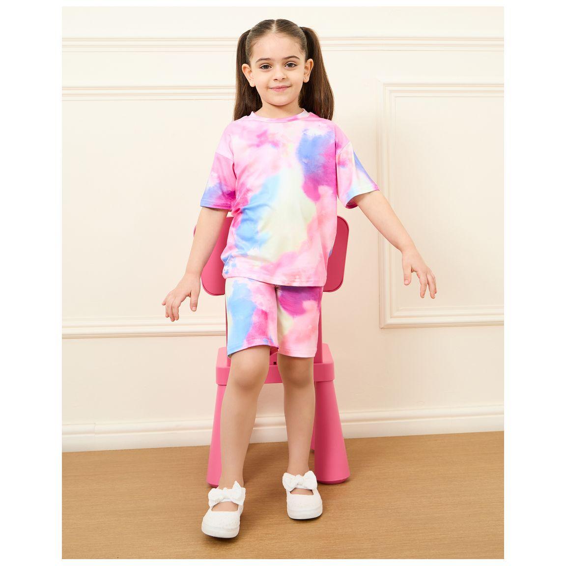 مجموعة من ( شورت + تيشيرت )-girls-clothing-setsandcoords-image-1