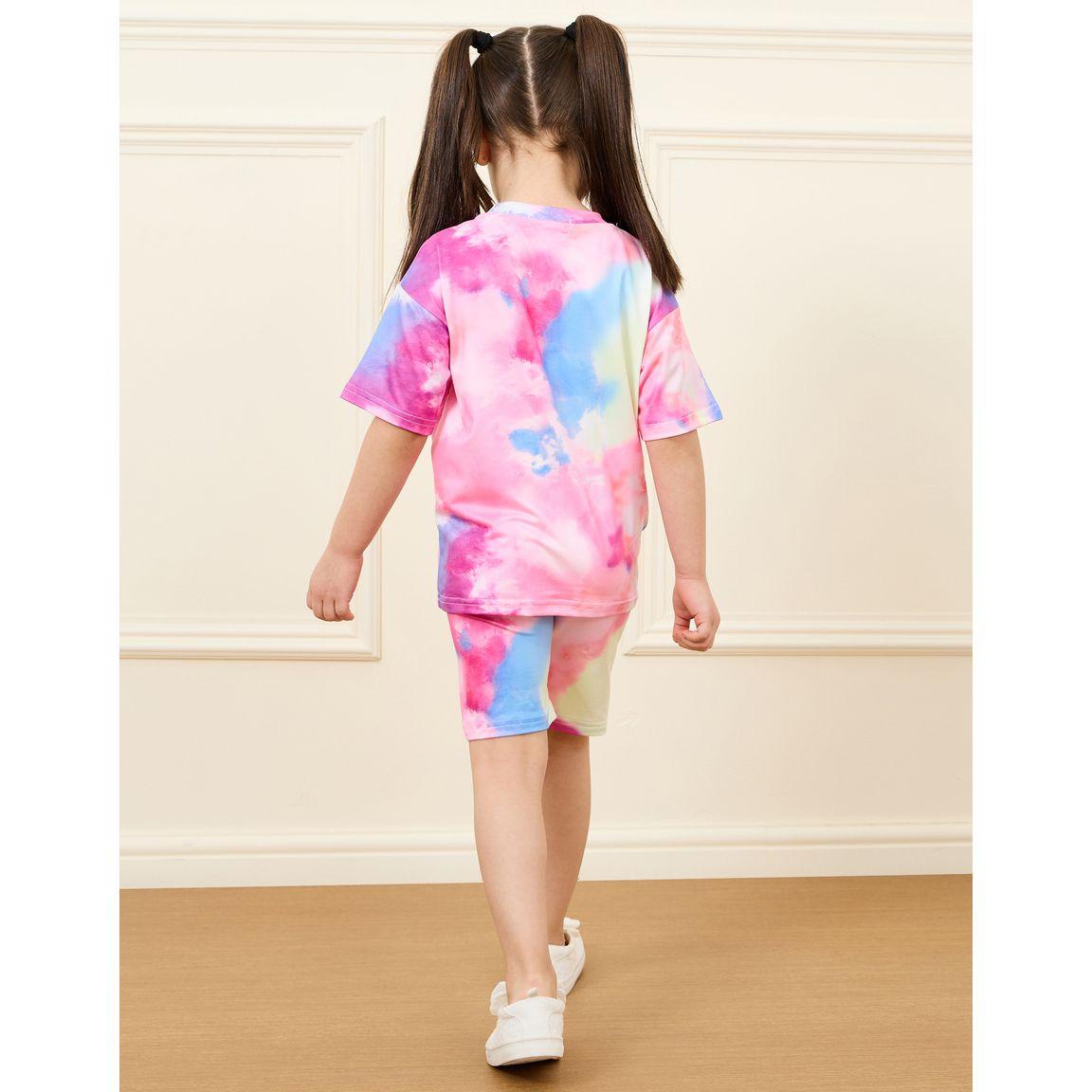 مجموعة من ( شورت + تيشيرت )-girls-clothing-setsandcoords-image-5