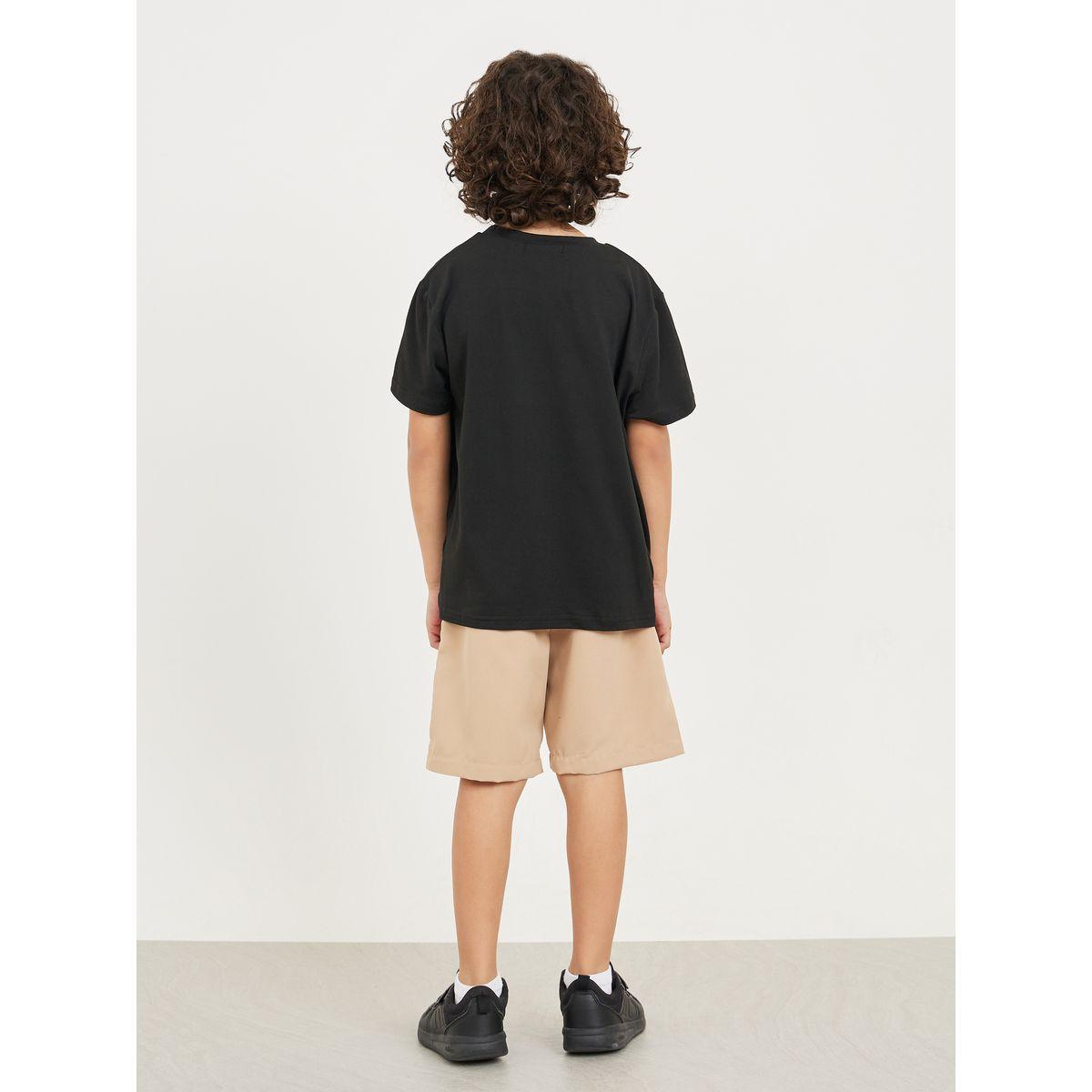 Styli Game Printed T-shirt & Short Set-boys-clothing-setsandcoords-image-4