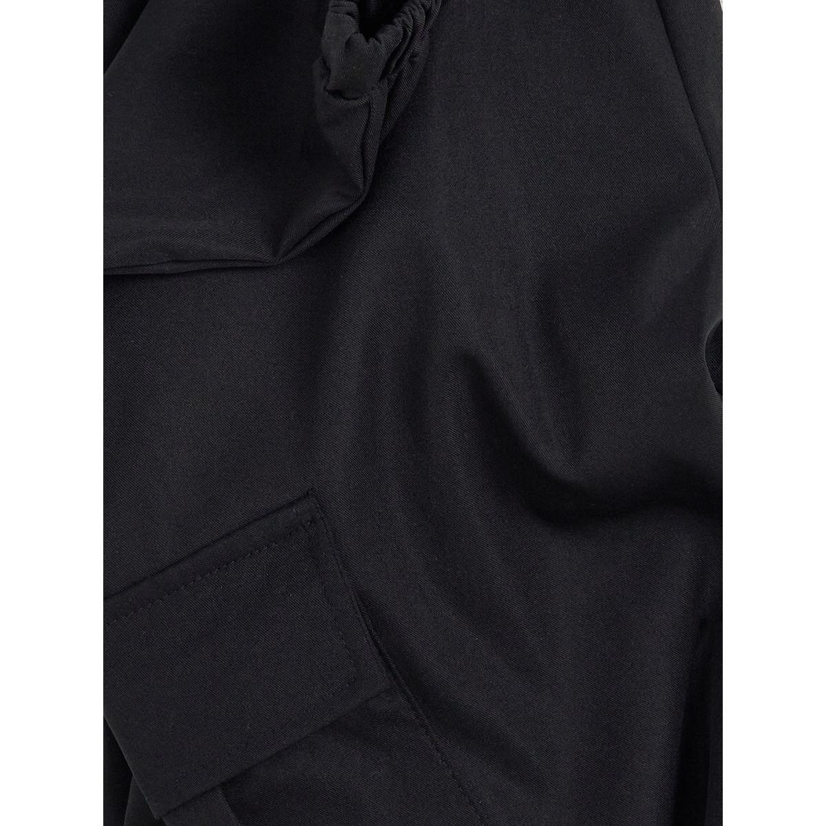 Styli Solid Double Pocket Cargo Pants-boys-clothing-bottoms-trousers-image-2
