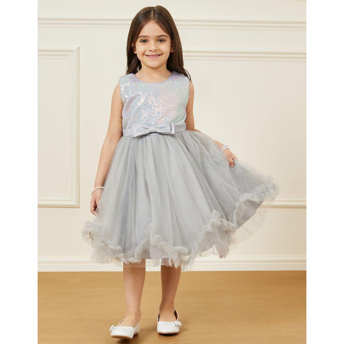 فستان بتفاصيل شبكية وحواف كشكش-girls-clothing-dressesandjumpsuits-image-1