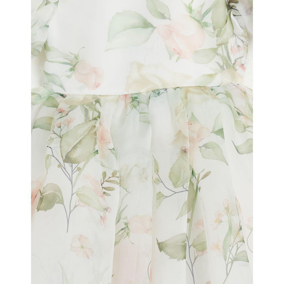 Styli Floral Print Organza A-Line Dress-girls-clothing-dressesandjumpsuits-image-6