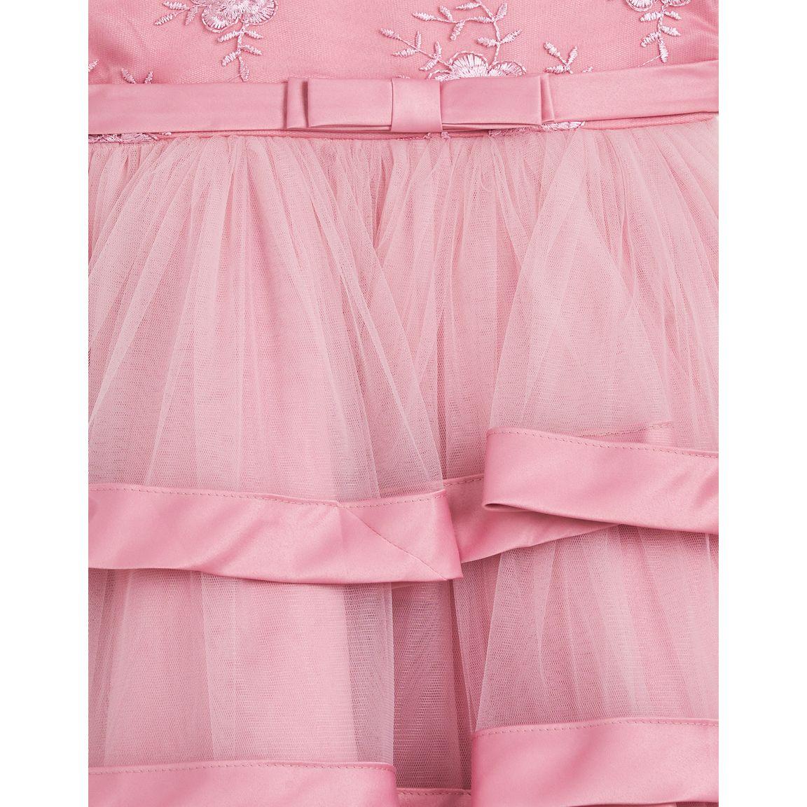 Styli Embroidered Mesh Ruffle Layered Satin Dress-girls-clothing-dressesandjumpsuits-image-6
