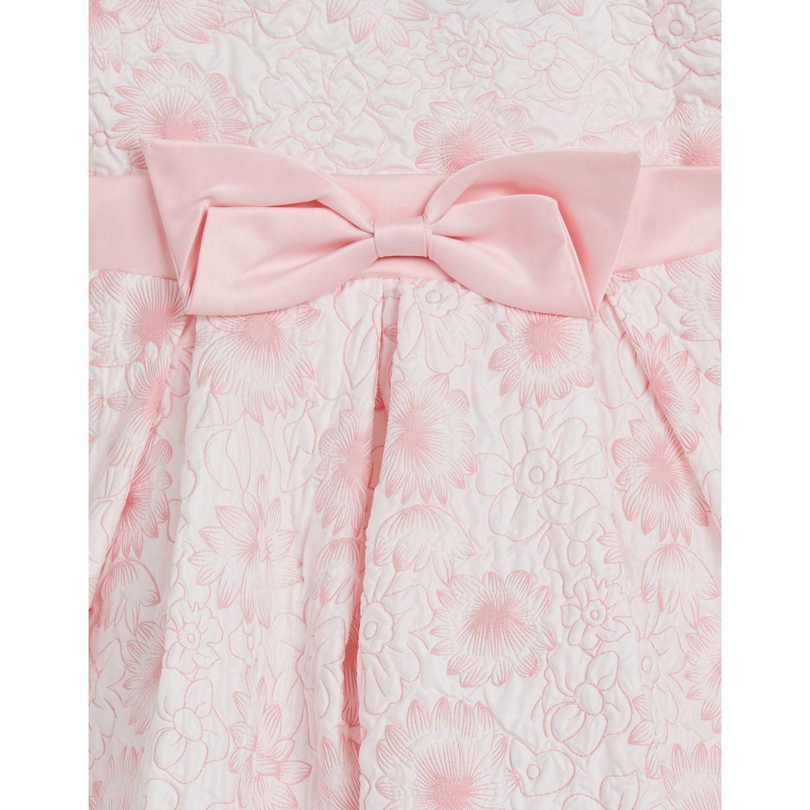 فستان جاكار مزين بفيونكة ساتان-girls-clothing-dressesandjumpsuits-image-6