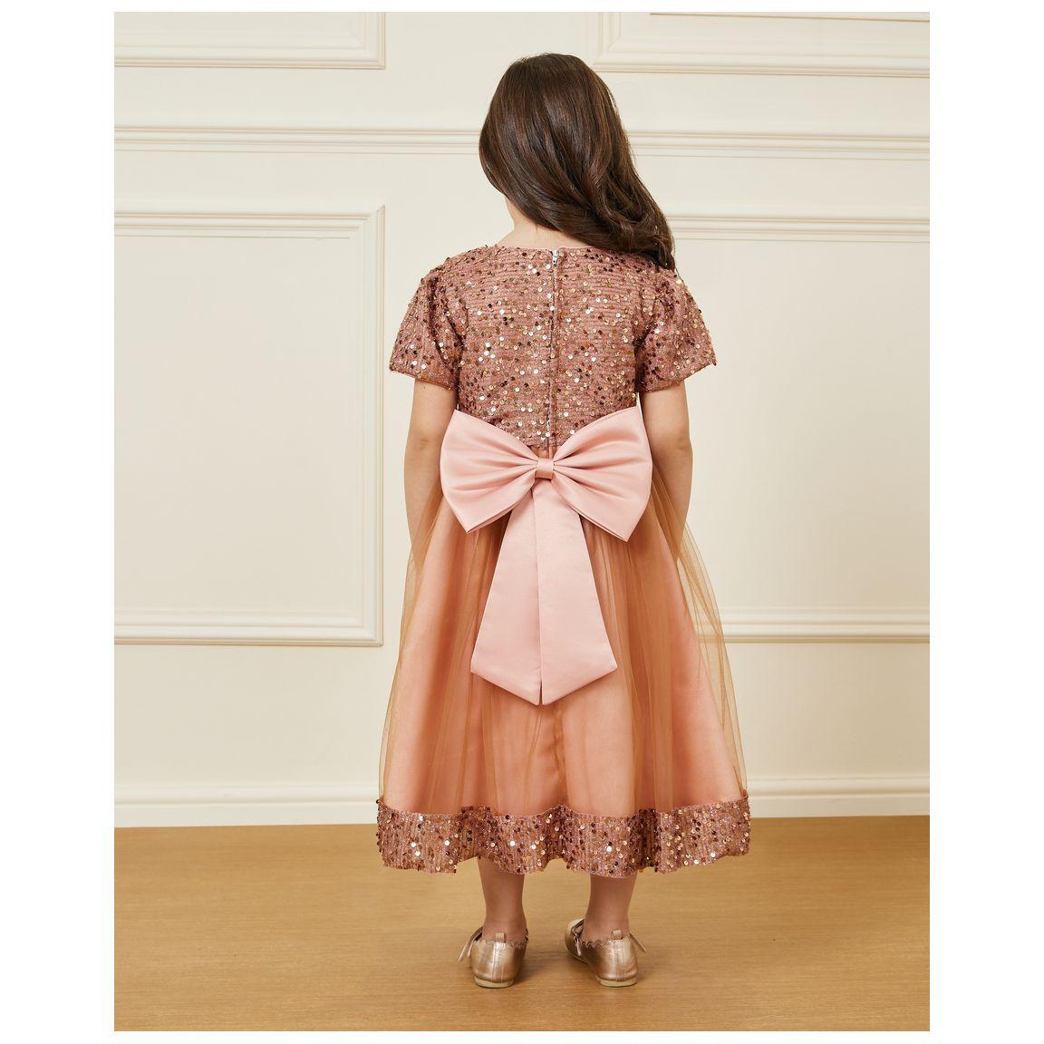 Styli Sequin Panel Floral Detail Dress-girls-clothing-dressesandjumpsuits-image-4