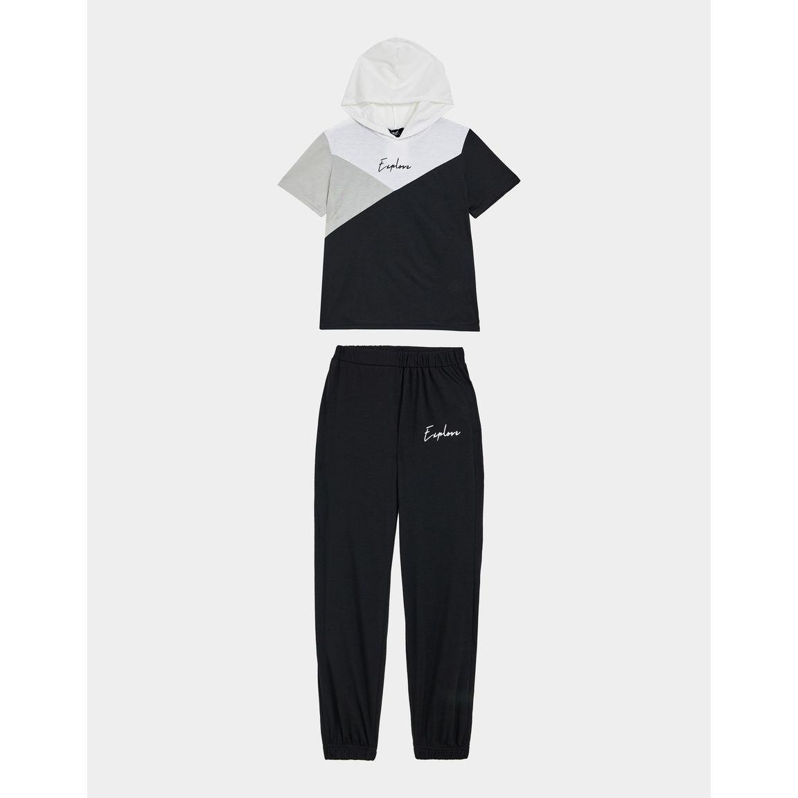 مجموعة من جوغر مع هودي بنمط كتل الالوان-boys-clothing-setsandcoords-image-1