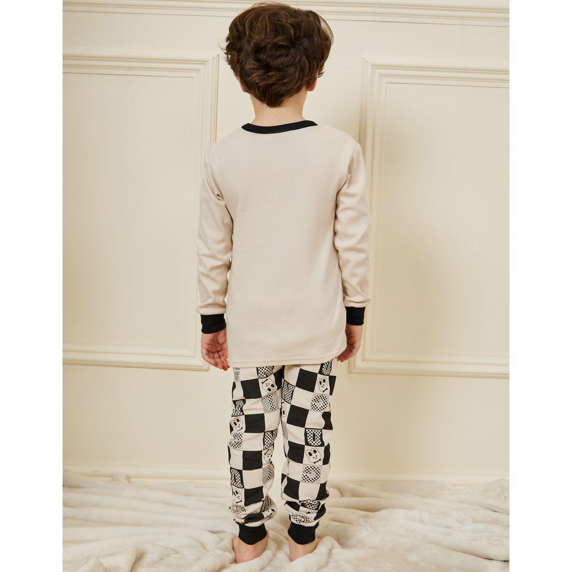 طقم بيجاما من ( بنطال + تيشيرت )-boys-clothing-nightwear-image-4