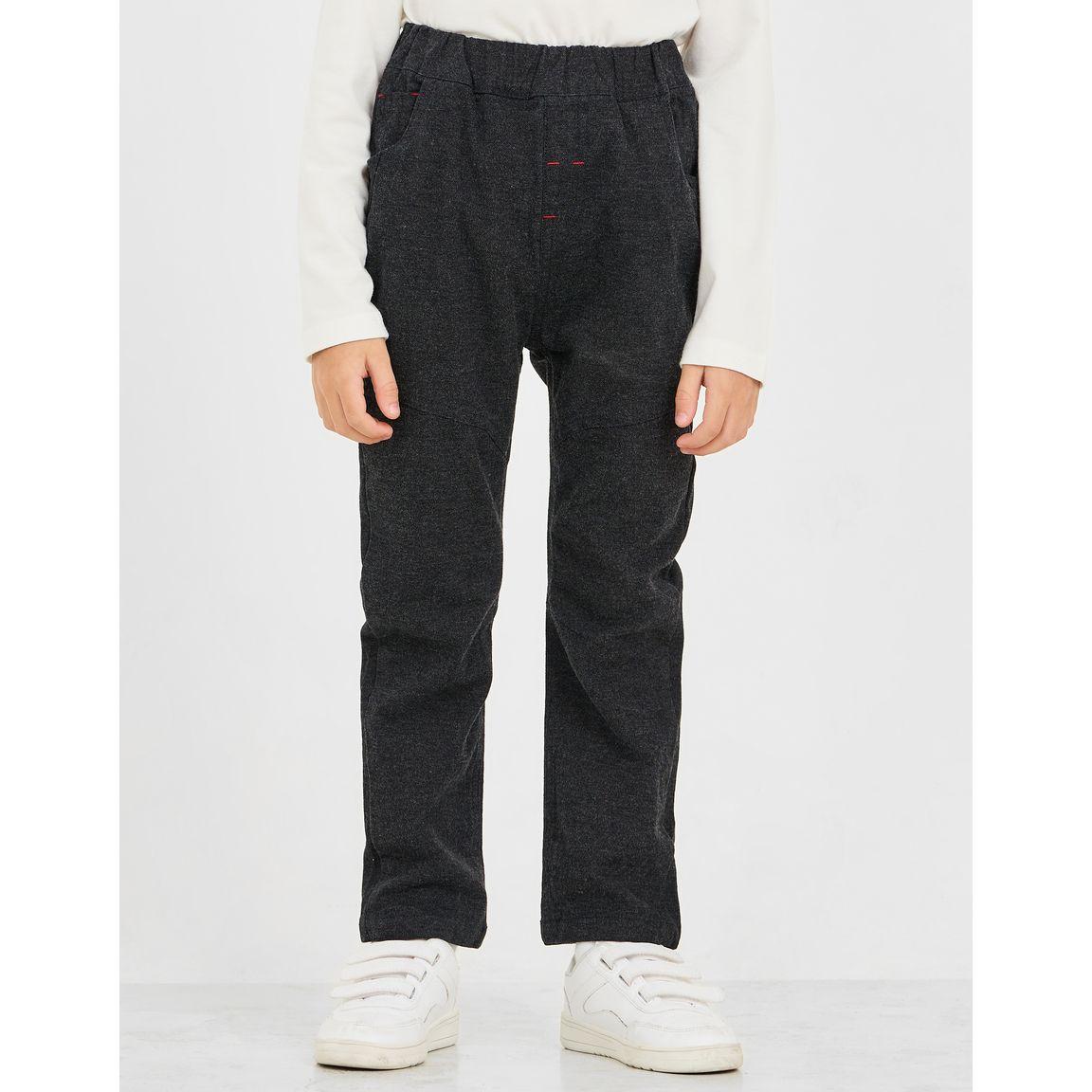 جينز بخصر مطاطي وتفاصيل جيوب-boys-clothing-bottoms-jeans-image-1