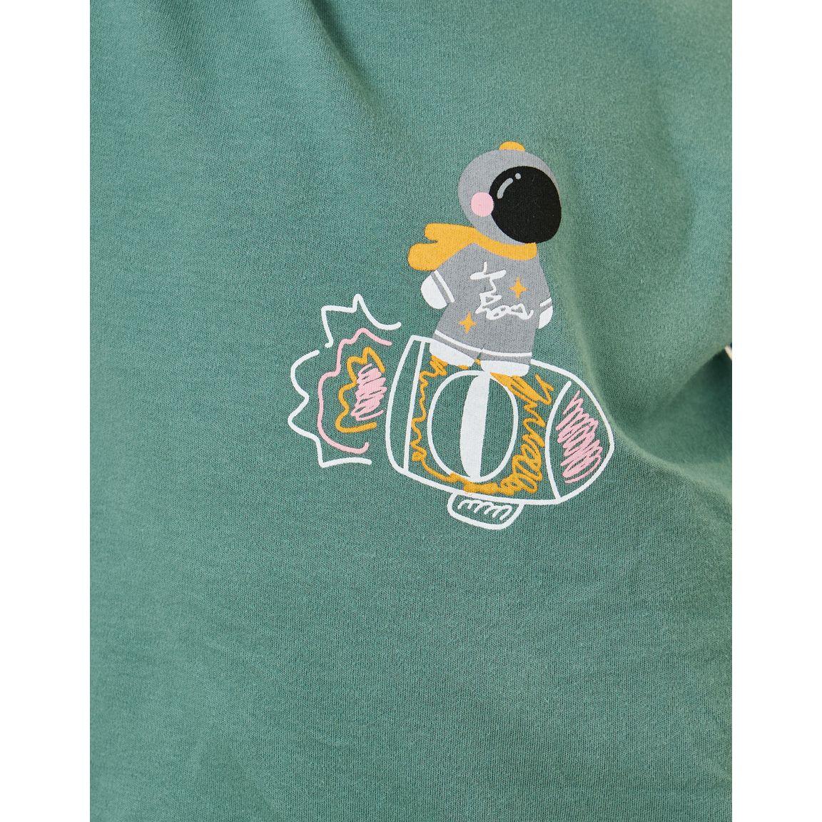 Styli Graphic Print T-Shirt & Pyjama Set-boys-clothing-nightwear-image-2