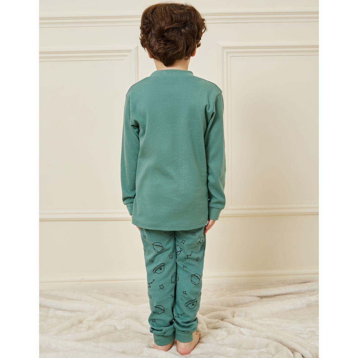 Styli Graphic Print T-Shirt & Pyjama Set-boys-clothing-nightwear-image-4