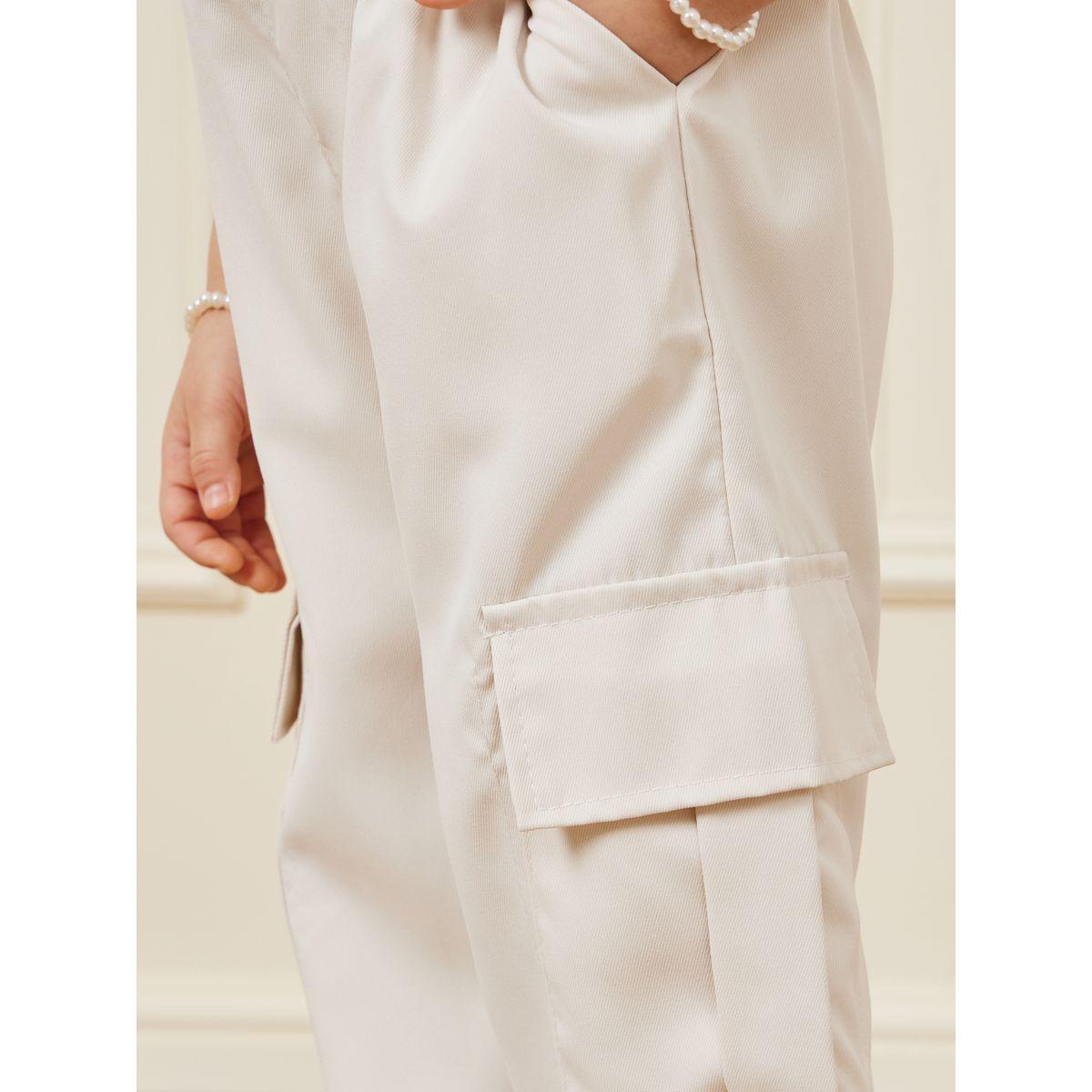 Styli Wide Leg Cargo Pants with Pocket Detail-girls-clothing-bottoms-trousers-image-3