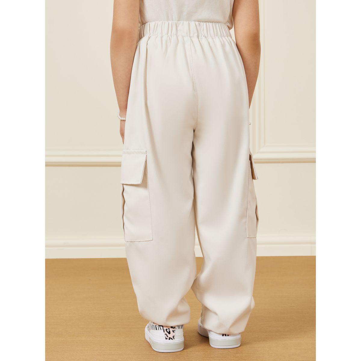 بنطال كارجو بأرجل واسعة-girls-clothing-bottoms-trousers-image-4