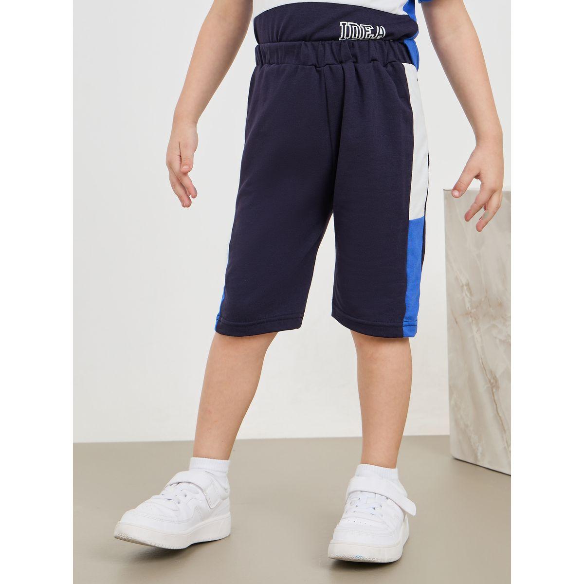 Styli Colorblock Printed T-Shirt & Short Set-boys-clothing-setsandcoords-image-5