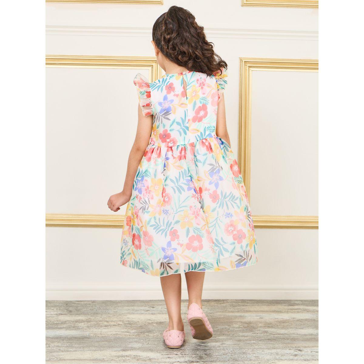 فستان مطبع بالكامل بتفاصيل كشكش-girls-clothing-dressesandjumpsuits-image-4