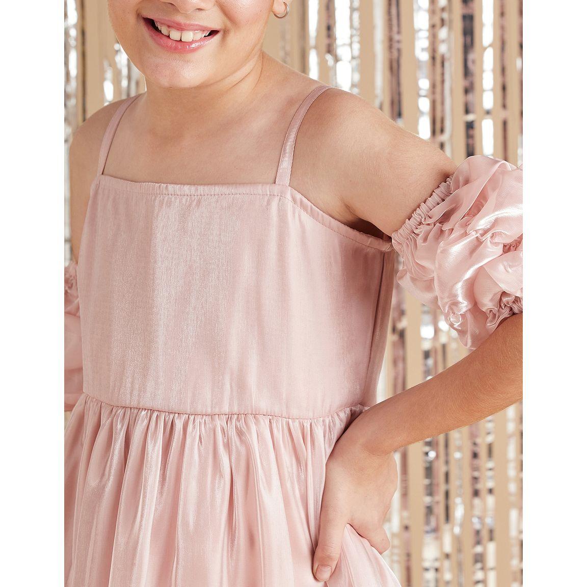 فستان بطول الركبة مع تفاصيل مزمومة-girls-clothing-dressesandjumpsuits-image-3