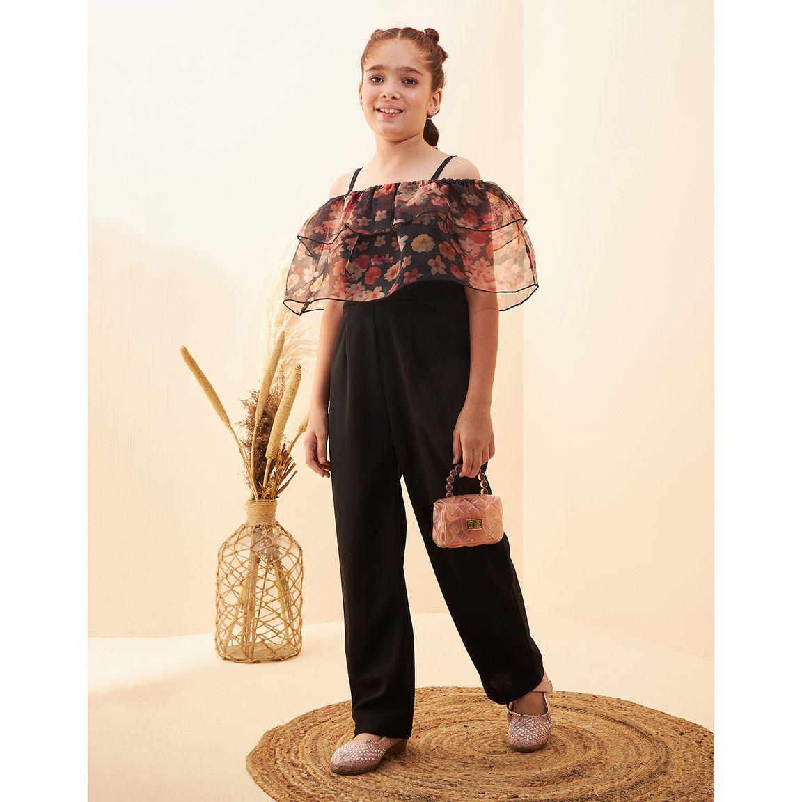 جمبسوت بطبقات اورجانزا وأرجل مستقيمة-girls-clothing-rompers-image-4