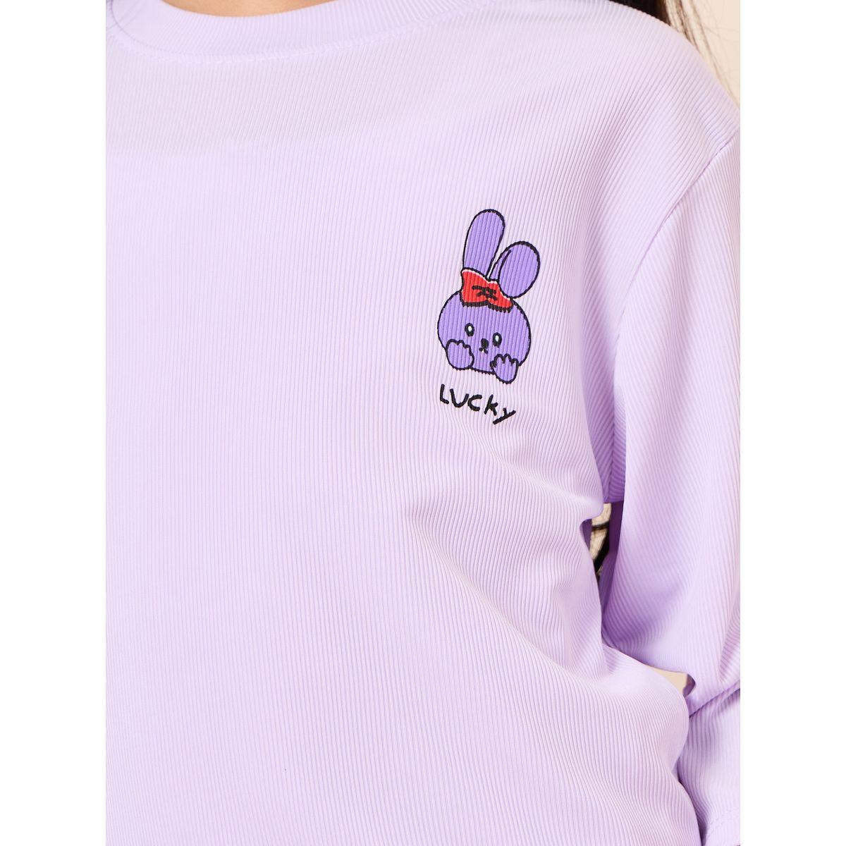 مجموعة من بنطال بيجاما وتيشيرت بطبعة جرافيك-girls-clothing-nightwear-image-3