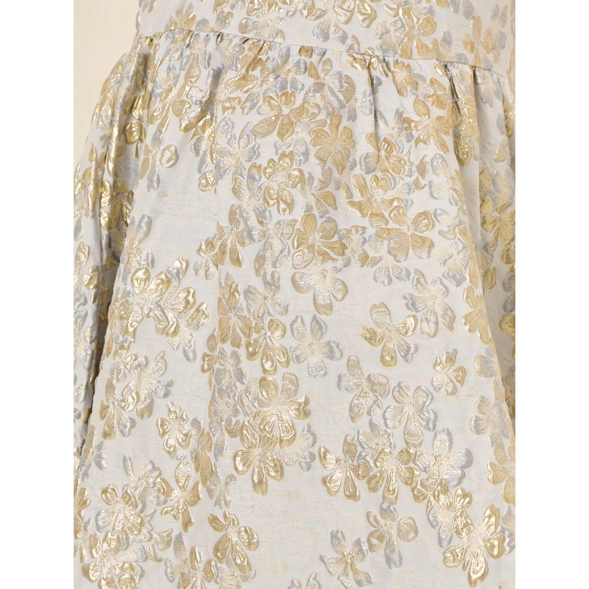 Styli Limited Jacquard Puff Sleeve Dress-girls-clothing-dressesandjumpsuits-image-3