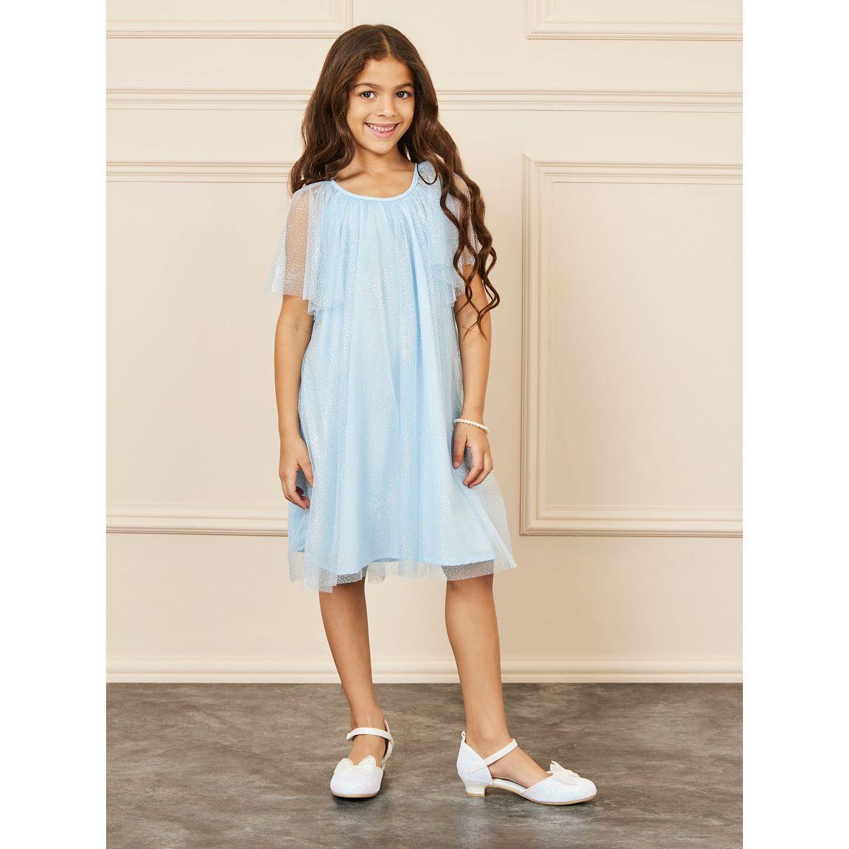 Styli Limited Embellished Mesh Layer Tunic Dress-girls-clothing-dressesandjumpsuits-image-1