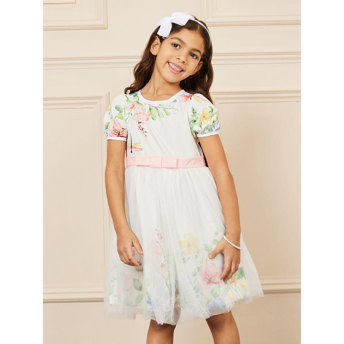 فستان بتفاصيل شبكية وربطة فيونكة-girls-clothing-dressesandjumpsuits-image-3