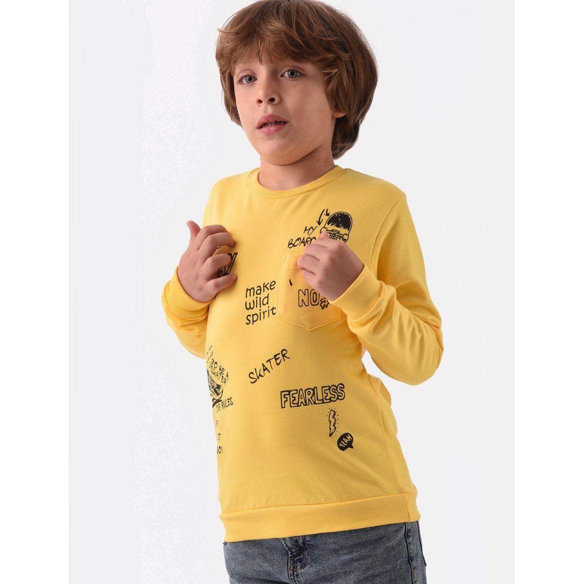 Urbasy X Styli Printed Pocket Detail Sweatshirt-boys-clothing-winterwear-sweatshirts-image-2