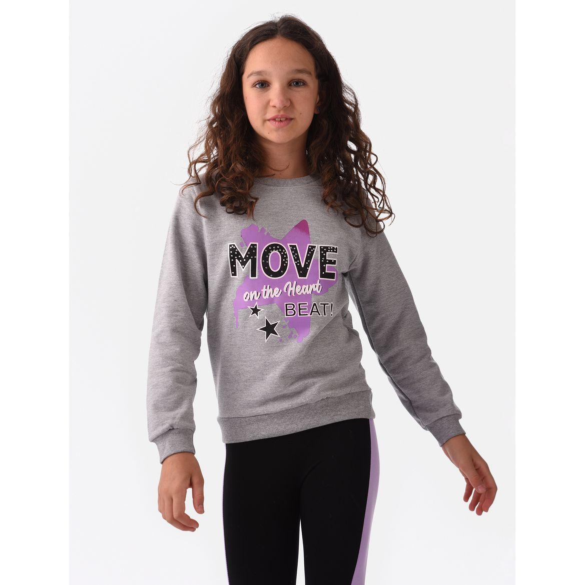 Urbasy X Styli Graphic Printed Sweatshirt & Side Stripe Leggings Set-girls-clothing-setsandcoords-image-3