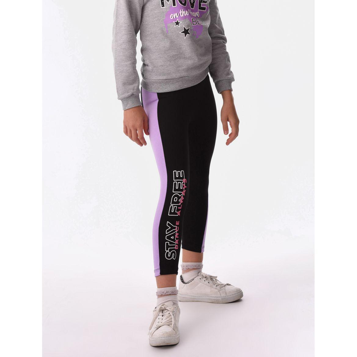 Urbasy X Styli Graphic Printed Sweatshirt & Side Stripe Leggings Set-girls-clothing-setsandcoords-image-4