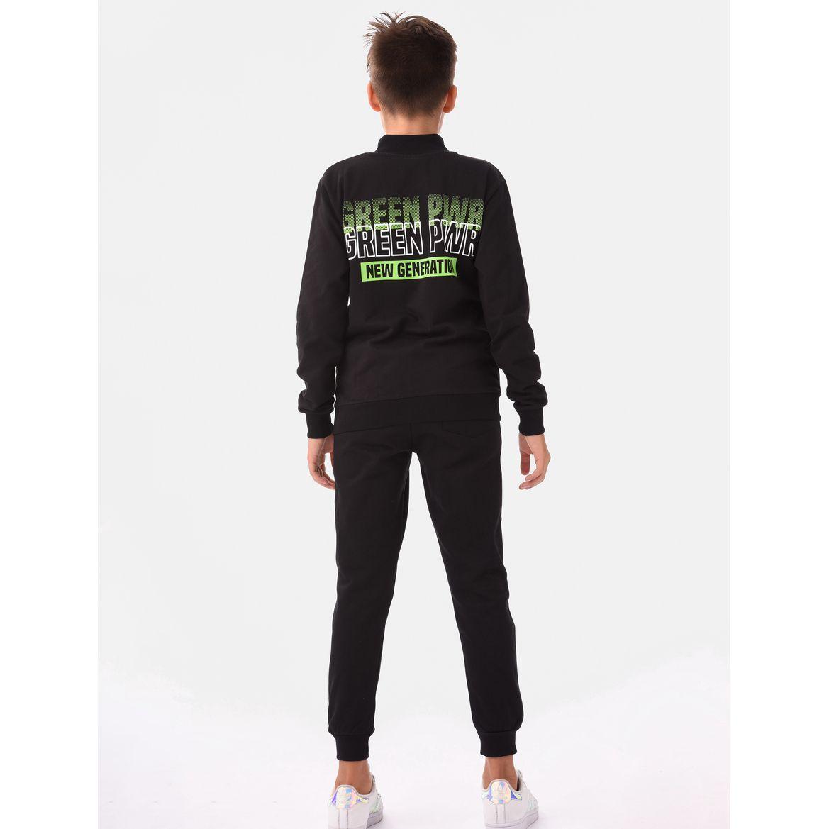Graphic Print Sweatshirt with Jogger Set-boys-clothing-setsandcoords-image-4