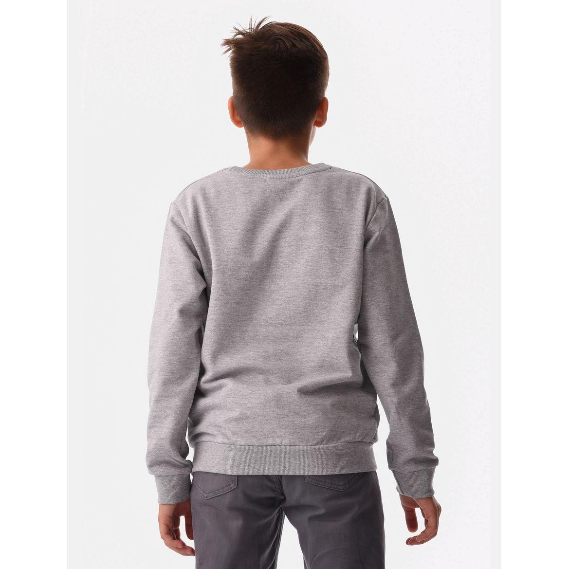 Graphic Print Cuffed Sleeves Sweatshirt-boys-clothing-winterwear-sweatshirts-image-4
