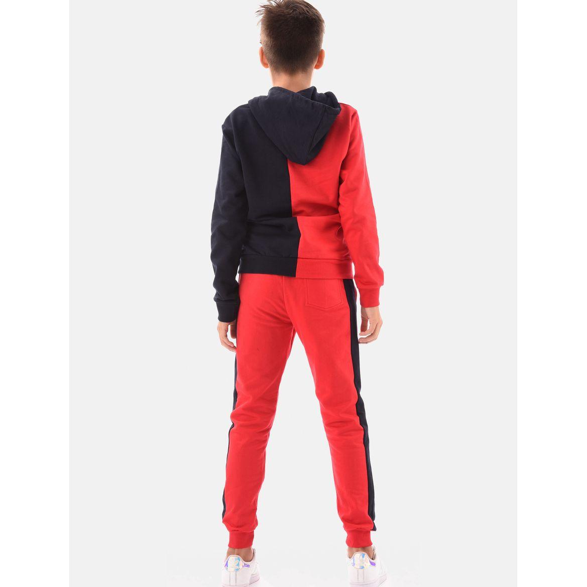 Urbasy X Styli Tie Up Neck Sweatshirt with Jogger Set-boys-clothing-setsandcoords-image-3