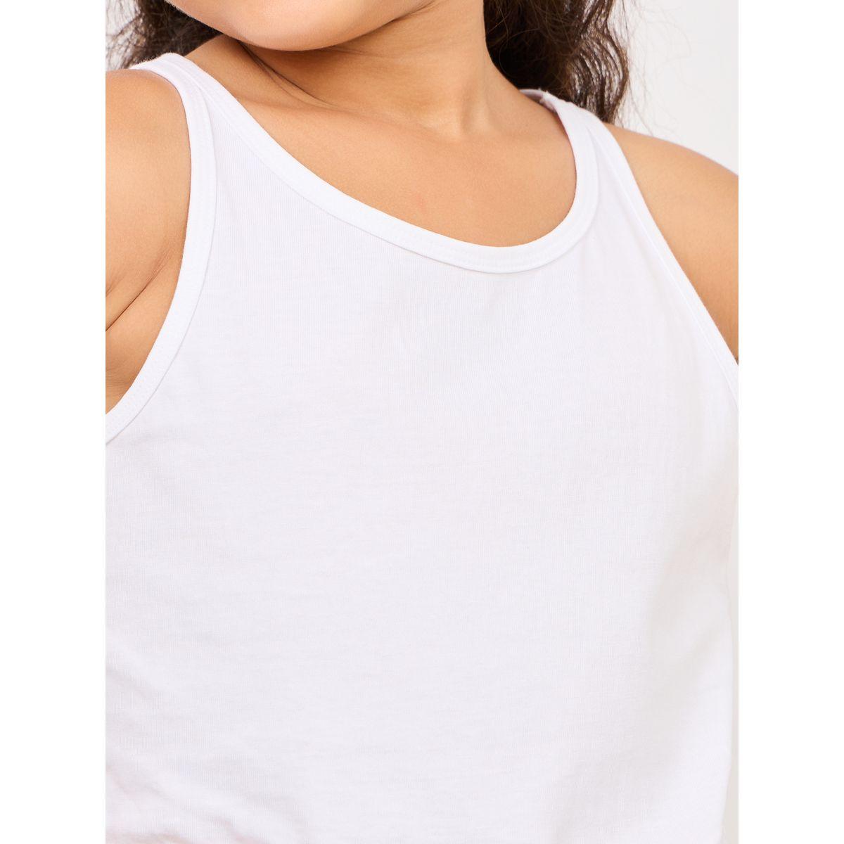 Styli Solid Binding Vest-girls-clothing-innerwear-image-3