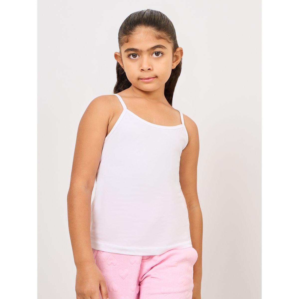 Styli Pack of 2 - Solid Binding Vest-girls-clothing-innerwear-image-2